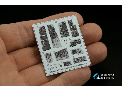 Mcdonnell Douglas F-4 G Phantom (Late) - 3d-printed & Coloured Interior Small Version (For Meng Kits) - zdjęcie 10