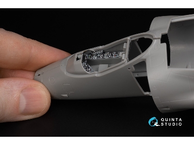 Sea Harrier Frs.1 - 3d-printed & Coloured Interior Small Version (For Kinetic Kits) - zdjęcie 4
