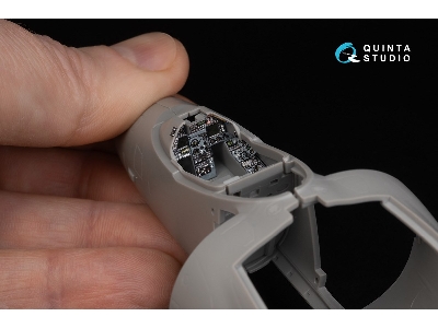 Sea Harrier Fa.2 - 3d-printed & Coloured Interior Small Version (For Kinetic Kits) - zdjęcie 5