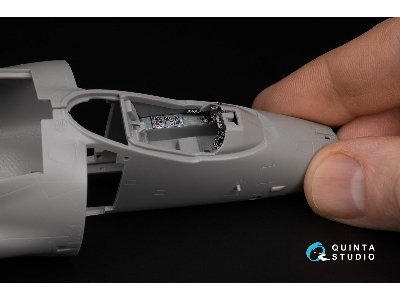 Sea Harrier Fa.2 - 3d-printed & Coloured Interior Small Version (For Kinetic Kits) - zdjęcie 6