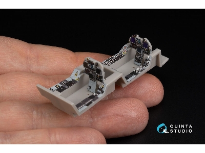 Mcdonnell Douglas F/A-18 D Hornet (Early) - 3d-printed & Coloured Interior Small Version (For Hasegawa Kits) - zdjęcie 1