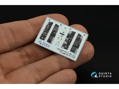 Mcdonnell Douglas F/A-18 D Hornet (Early) - 3d-printed & Coloured Interior Small Version (For Hasegawa Kits) - zdjęcie 8