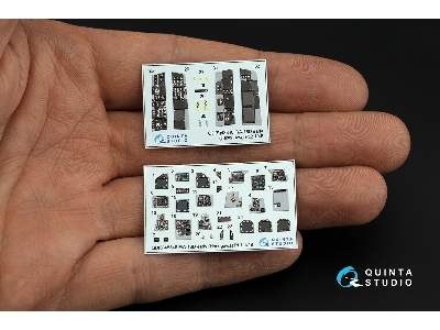 Mcdonnell Douglas F/A-18 D Hornet (Early) - 3d-printed & Coloured Interior Small Version (For Hasegawa Kits) - zdjęcie 12