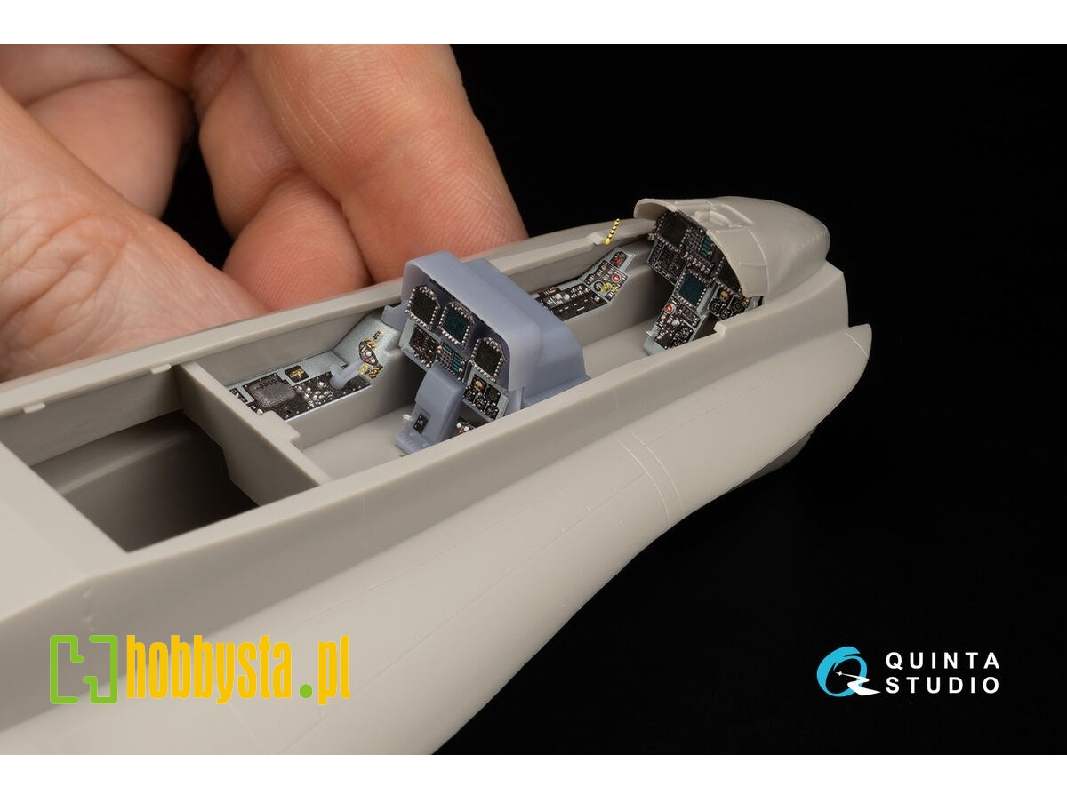 Mcdonnell-douglas F/A-18 D Hornet Late - 3d-printed & Coloured Interior With 3d-printed Resin Parts (Small Version / For Hasegaw Mcdonnell-douglas F/A-18 D Hornet Late - 3d-printed & Coloured Interior With 3d-printed Resin Parts (Small Version / For Hasegaw