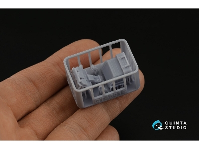 Mcdonnell-douglas F/A-18 D Hornet Late - 3d-printed & Coloured Interior With 3d-printed Resin Parts (Small Version / For Hasegaw