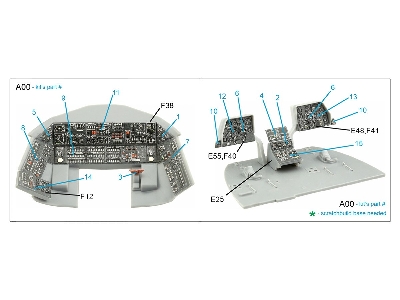 Mil Mi-17 (Mi-8mt Export Version) - 3d-printed & Coloured Interior Small Version (For Zvezda Kits) - zdjęcie 2
