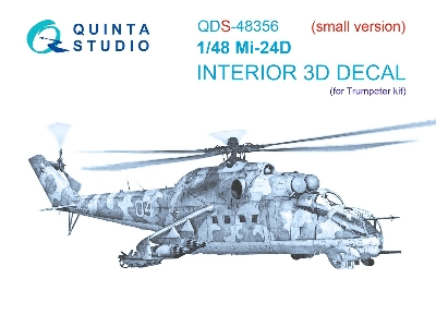 Mil Mi-24 D - 3d-printed & Coloured Interior Small Version (For Trumpeter Kits) - zdjęcie 2