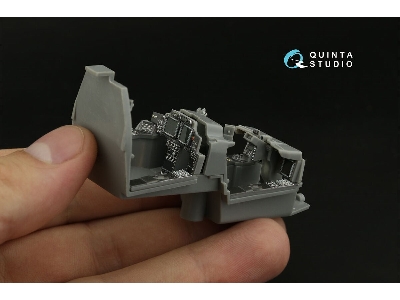 Boeing Ah-64 D Apache - 3d-printed & Coloured Interior Small Version (For Hasegawa Kits) - zdjęcie 1