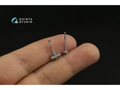 Boeing Ah-64 D Apache - 3d-printed & Coloured Interior Small Version (For Hasegawa Kits) - zdjęcie 4
