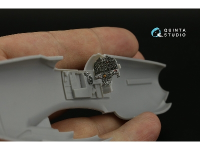 North Amercian F-82 F Twin Mustang - 3d-printed & Coloured Interior Small Version (For Modelsvit Kits) - zdjęcie 5
