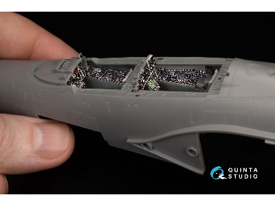 Mcdonnell Douglas F-4 E Late (Without Dmas) - 3d-printed & Coloured Interior Small Version (For Meng Kits) - zdjęcie 4
