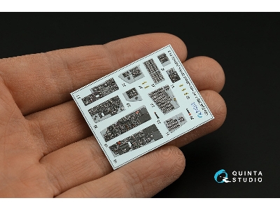 Mcdonnell Douglas F-4 E Late (Without Dmas) - 3d-printed & Coloured Interior Small Version (For Meng Kits) - zdjęcie 10
