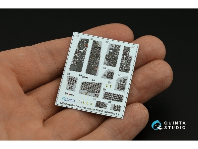 Mcdonnell Douglas F-4 E Late (Without Dmas) - 3d-printed & Coloured Interior Small Version (For Meng Kits) - zdjęcie 12