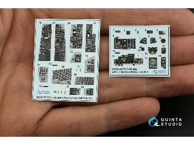 Mcdonnell Douglas F-4 E Late (Without Dmas) - 3d-printed & Coloured Interior Small Version (For Meng Kits) - zdjęcie 13