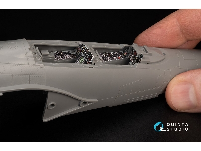 Mcdonnell Douglas F-4 E With Dmas - 3d-printed & Coloured Interior Small Version (For Meng Kits) - zdjęcie 5