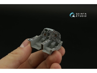 Grumman A-6 A - 3d-printed & Coloured Interior Small Version (For Kinetic Kits) - zdjęcie 1