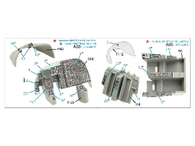 Grumman A-6 A - 3d-printed & Coloured Interior Small Version (For Kinetic Kits) - zdjęcie 3