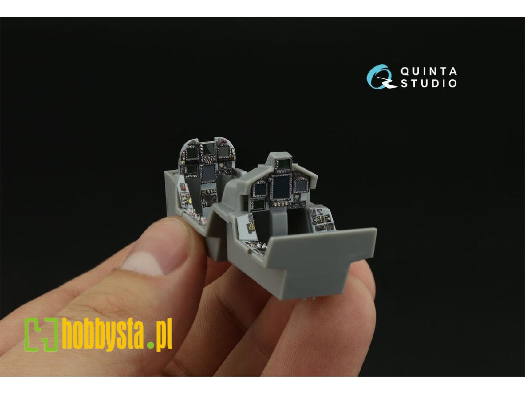 Boeing F/A-18 F Late And Ea-18 G - 3d-printed & Coloured Interior Small Version (For Hobby Boss Kits) - zdjęcie 1 Boeing F/A-18 F Late And Ea-18 G - 3d-printed & Coloured Interior Small Version (For Hobby Boss Kits) - zdjęcie 1