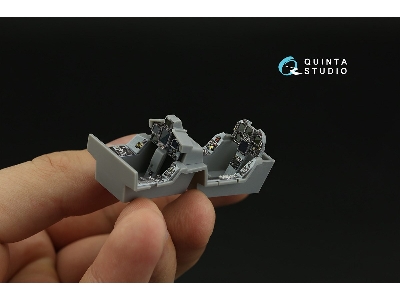Boeing F/A-18 F Late And Ea-18 G - 3d-printed & Coloured Interior Small Version (For Hobby Boss Kits) - zdjęcie 8