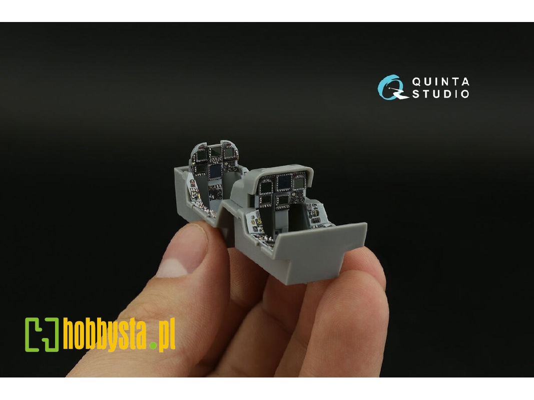 Boeing F/A-18 F Super Hornet (Early) - 3d-printed & Coloured Interior Small Version (For Hobby Boss Kits) - zdjęcie 1