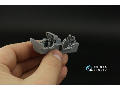 Boeing F/A-18 F Super Hornet (Early) - 3d-printed & Coloured Interior Small Version (For Hobby Boss Kits) - zdjęcie 10