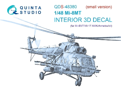Mil Mi-8 Mt - 3d-printed & Coloured Interior Small Version (For Amk Kits) - zdjęcie 2