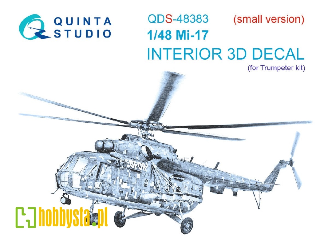 Mil Mi-17 - 3d-printed & Coloured Interior Small Version (For Trumepter Kits) - zdjęcie 1 Mil Mi-17 - 3d-printed & Coloured Interior Small Version (For Trumepter Kits) - zdjęcie 1