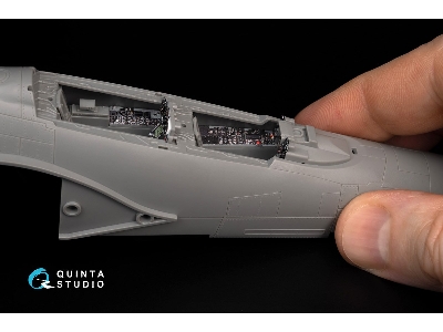 Mcdonnell Douglas F-4 E Early With Slatted Wing - 3d-printed & Coloured Interior Small Version (For Meng Kits) - zdjęcie 5