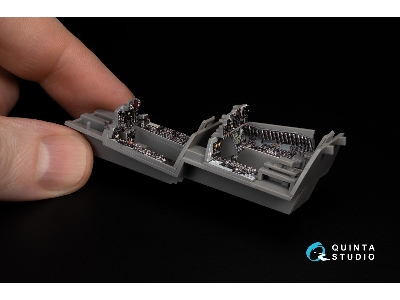 Mcdonnell Douglas F-4 E Early With Slatted Wing - 3d-printed & Coloured Interior Small Version (For Meng Kits) - zdjęcie 6