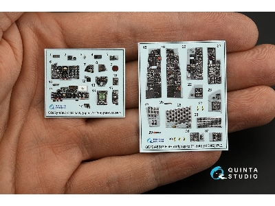 Mcdonnell Douglas F-4 E Early With Slatted Wing - 3d-printed & Coloured Interior Small Version (For Meng Kits) - zdjęcie 13