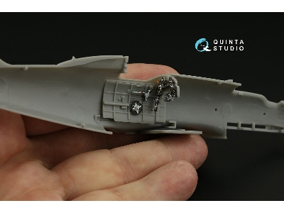 Macchi C.202 Folgore Early - 3d-printed & Coloured Interior Small Version (For Hasegawa / Eduard Kits) - zdjęcie 5
