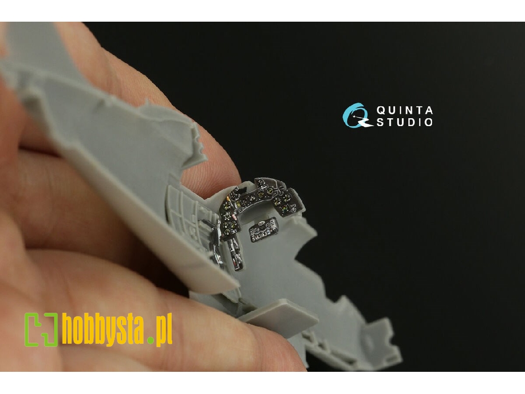 Macchi C.202 Folgore Late - 3d-printed & Coloured Interior Small Version (For Hasegawa / Eduard Kits) - zdjęcie 1 Macchi C.202 Folgore Late - 3d-printed & Coloured Interior Small Version (For Hasegawa / Eduard Kits) - zdjęcie 1