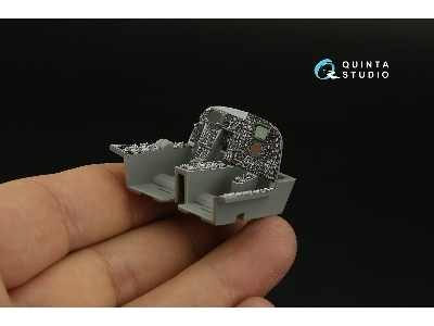 Grumman A-6 E Tram - 3d-printed & Coloured Interior Small Version (For Kinetic Kits) - zdjęcie 7