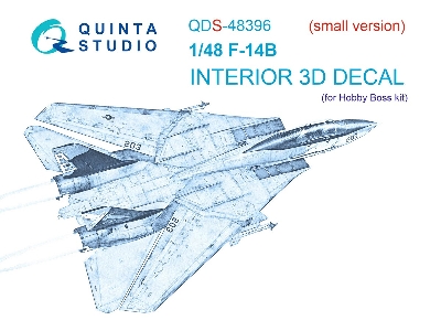 Grumman F-14 B Tomcat - 3d-printed & Coloured Interior Small Version (For Hobby Boss Kits) - zdjęcie 2