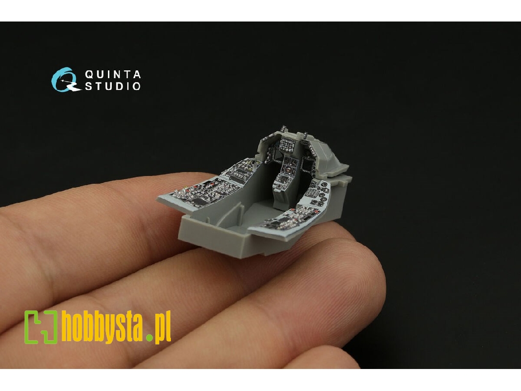 General Dynamics F-16 C Block 25 - 3d-printed & Coloured Interior Small Version (For Kinetic Kits) - zdjęcie 1 General Dynamics F-16 C Block 25 - 3d-printed & Coloured Interior Small Version (For Kinetic Kits) - zdjęcie 1