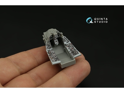 General Dynamics F-16 C Block 25 - 3d-printed & Coloured Interior Small Version (For Kinetic Kits) - zdjęcie 5