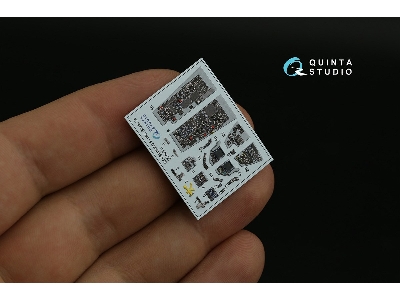 General Dynamics F-16 C Block 25 - 3d-printed & Coloured Interior Small Version (For Kinetic Kits) - zdjęcie 10