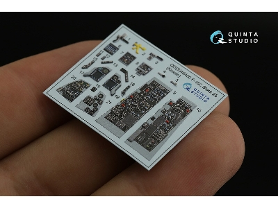 General Dynamics F-16 C Block 25 - 3d-printed & Coloured Interior Small Version (For Kinetic Kits) - zdjęcie 11