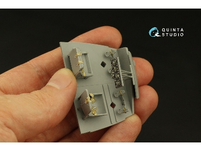 Gotha Go 242 A/B - 3d-printed & Coloured Interior Small Version (For Icm Kits) - zdjęcie 3