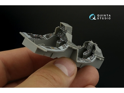 General Dynamics F-16 D Block 50 - 3d-printed & Coloured Interior Small Version (For Kinetic Kits) - zdjęcie 1