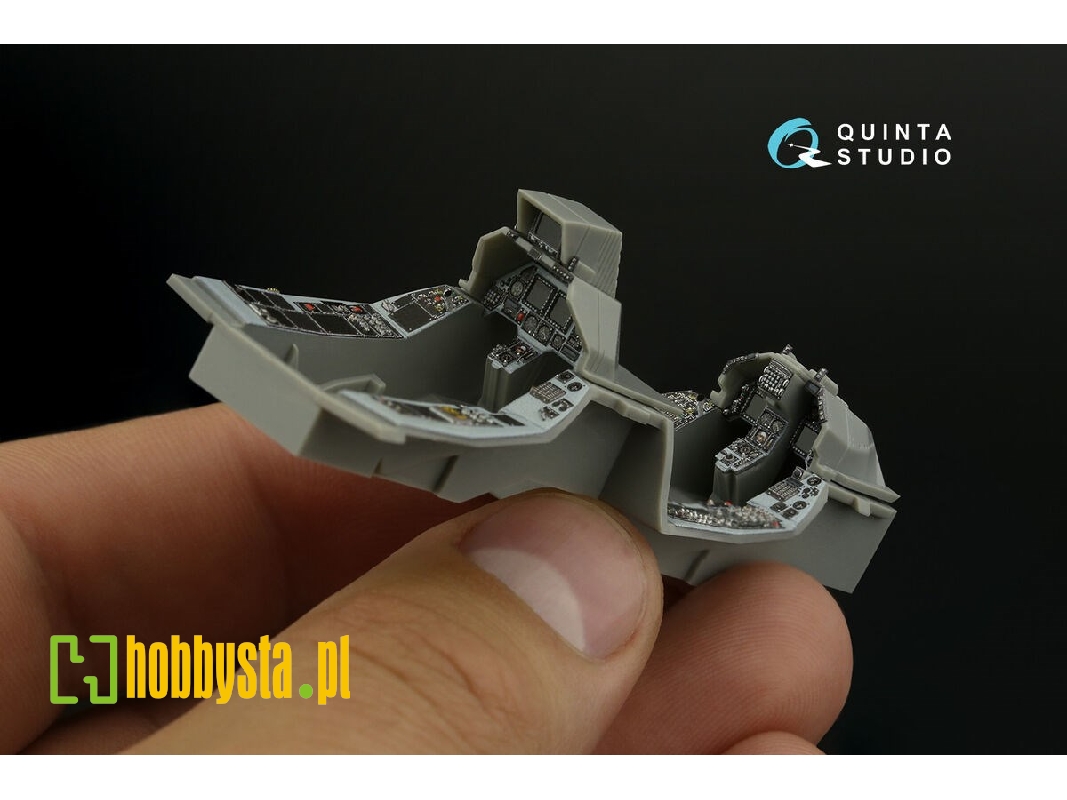 General Dynamics F-16 D Block 50 - 3d-printed & Coloured Interior Small Version (For Kinetic Kits) - zdjęcie 1 General Dynamics F-16 D Block 50 - 3d-printed & Coloured Interior Small Version (For Kinetic Kits) - zdjęcie 1