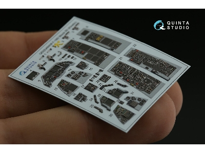 General Dynamics F-16 D Block 50 - 3d-printed & Coloured Interior Small Version (For Kinetic Kits) - zdjęcie 7