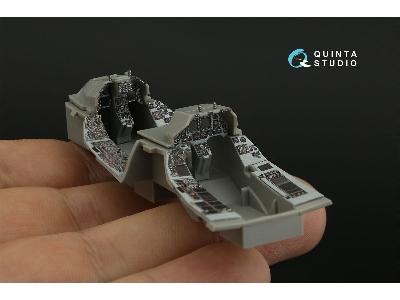 General Dynamics F-16 D Block 30 - 3d-printed & Coloured Interior Small Version (For Kinetic Kits) - zdjęcie 1