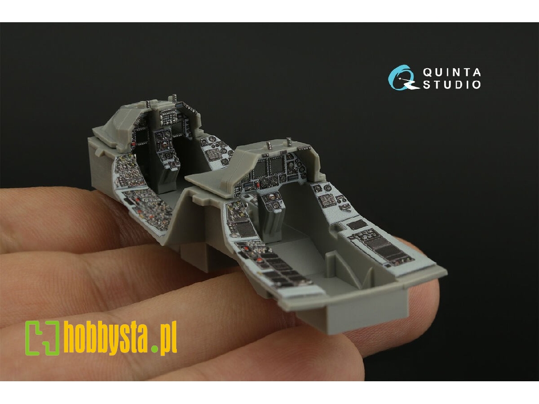 General Dynamics F-16 D Block 30 - 3d-printed & Coloured Interior Small Version (For Kinetic Kits) - zdjęcie 1 General Dynamics F-16 D Block 30 - 3d-printed & Coloured Interior Small Version (For Kinetic Kits) - zdjęcie 1