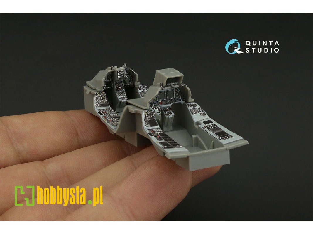 General Dynamics F-16 D Block 40 - 3d-printed & Coloured Interior Small Version (For Kinetic Kits) - zdjęcie 1 General Dynamics F-16 D Block 40 - 3d-printed & Coloured Interior Small Version (For Kinetic Kits) - zdjęcie 1