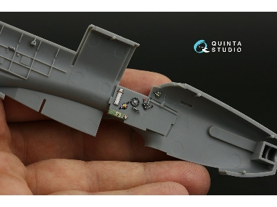 Fairey Fulmar Mk.I - 3d-printed & Coloured Interior Small Version (For Trumpeter Kits) - zdjęcie 4