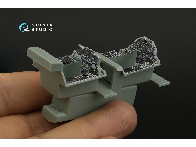 Mcdonnell Douglas F-15 E Strike Eagle - 3d-printed & Coloured Interior Small Version (For Academy Kits) - zdjęcie 5