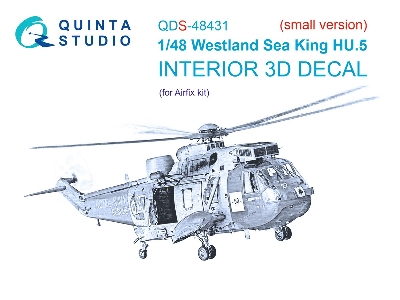 Westland Sea King Hu.5 - 3d-printed & Coloured Interior Small Version (For Airfix Kits) - zdjęcie 2