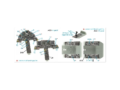 Mcdonnell Douglas F-15 I - 3d-printed & Coloured Interior Small Version (For Academy Kits) - zdjęcie 3