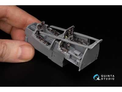 Mcdonnell Douglas F-4 G Early - 3d-printed & Coloured Interior Small Version (For Zoukei Mura Kits) - zdjęcie 5